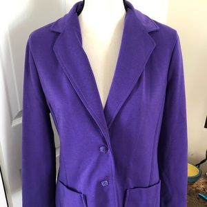 70s oversized blazer purple haze Vintage